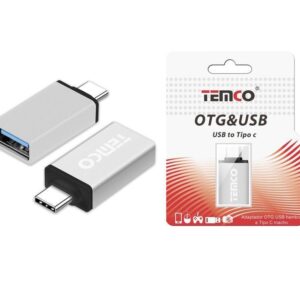 adapdador otg hembra a tipo c