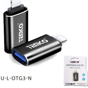 Adaptador OTG hembra USB a Lightning macho