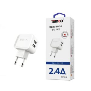 Cabeza cargador 2xUSB
