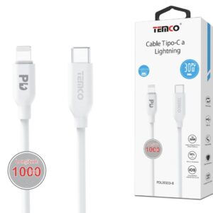 Cable de T-C a Lightning 1M
