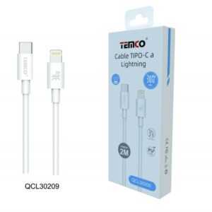Cable de T-C a Lightning 2M